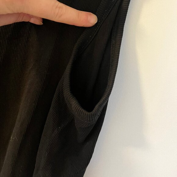 NWOT Everlane Luxe-Rib Tank Top - Black - Size XL - Picture 7 of 11